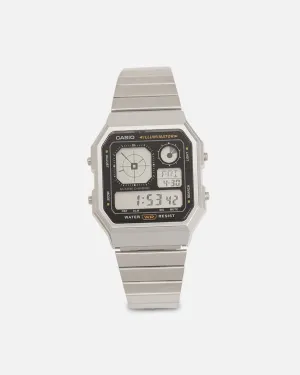 Casio A130WE-1ADF Watch Silver