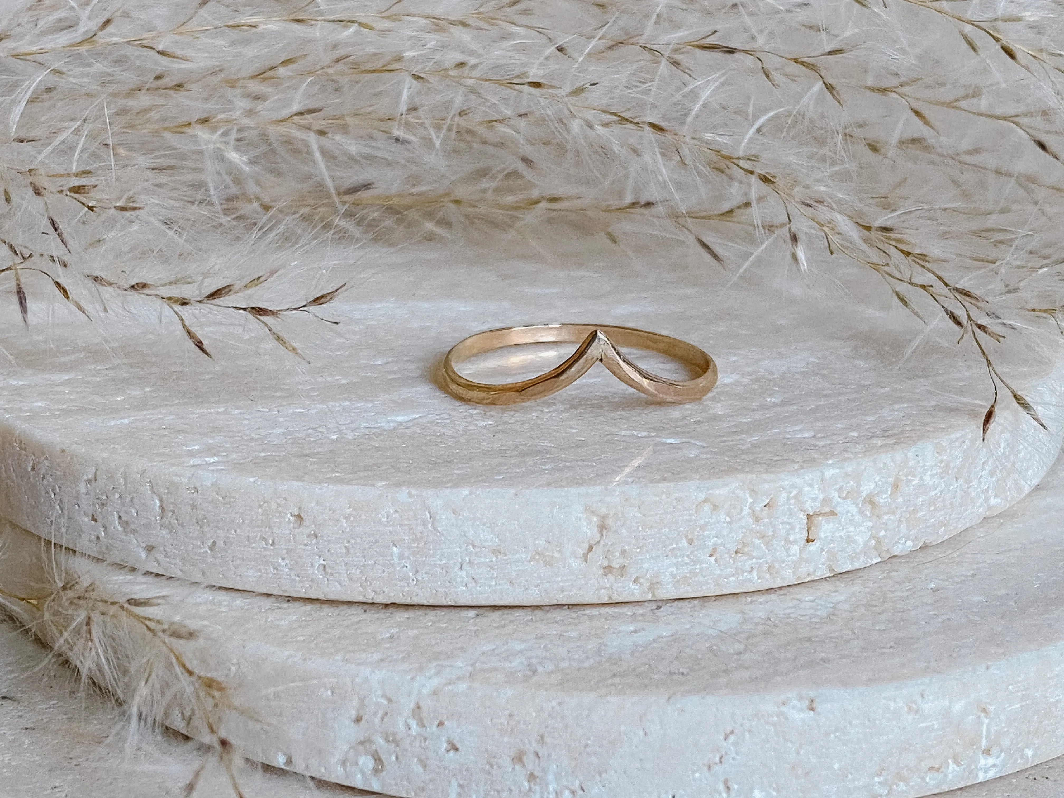 Chevron Crown Ring