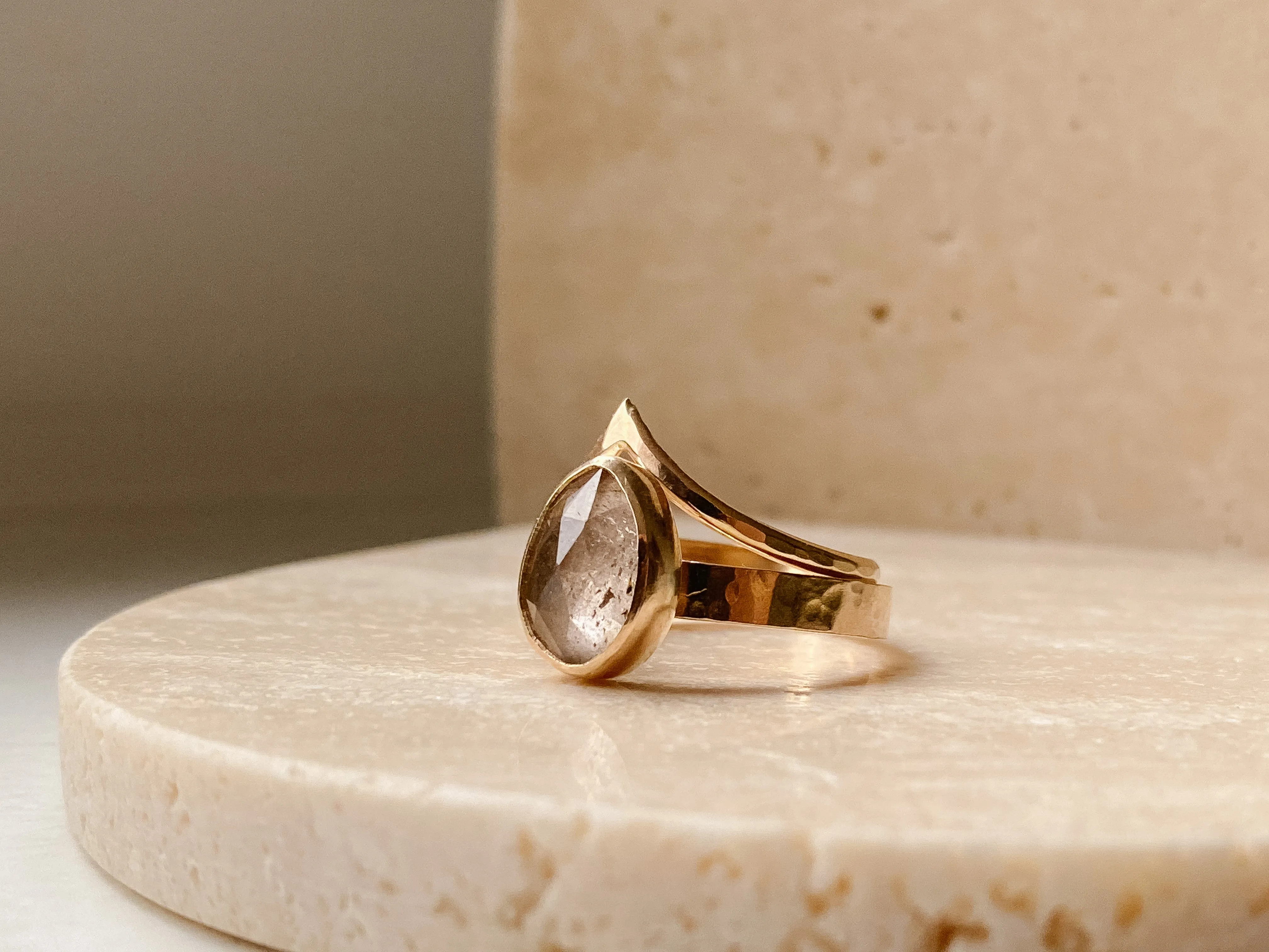 Chevron Crown Ring