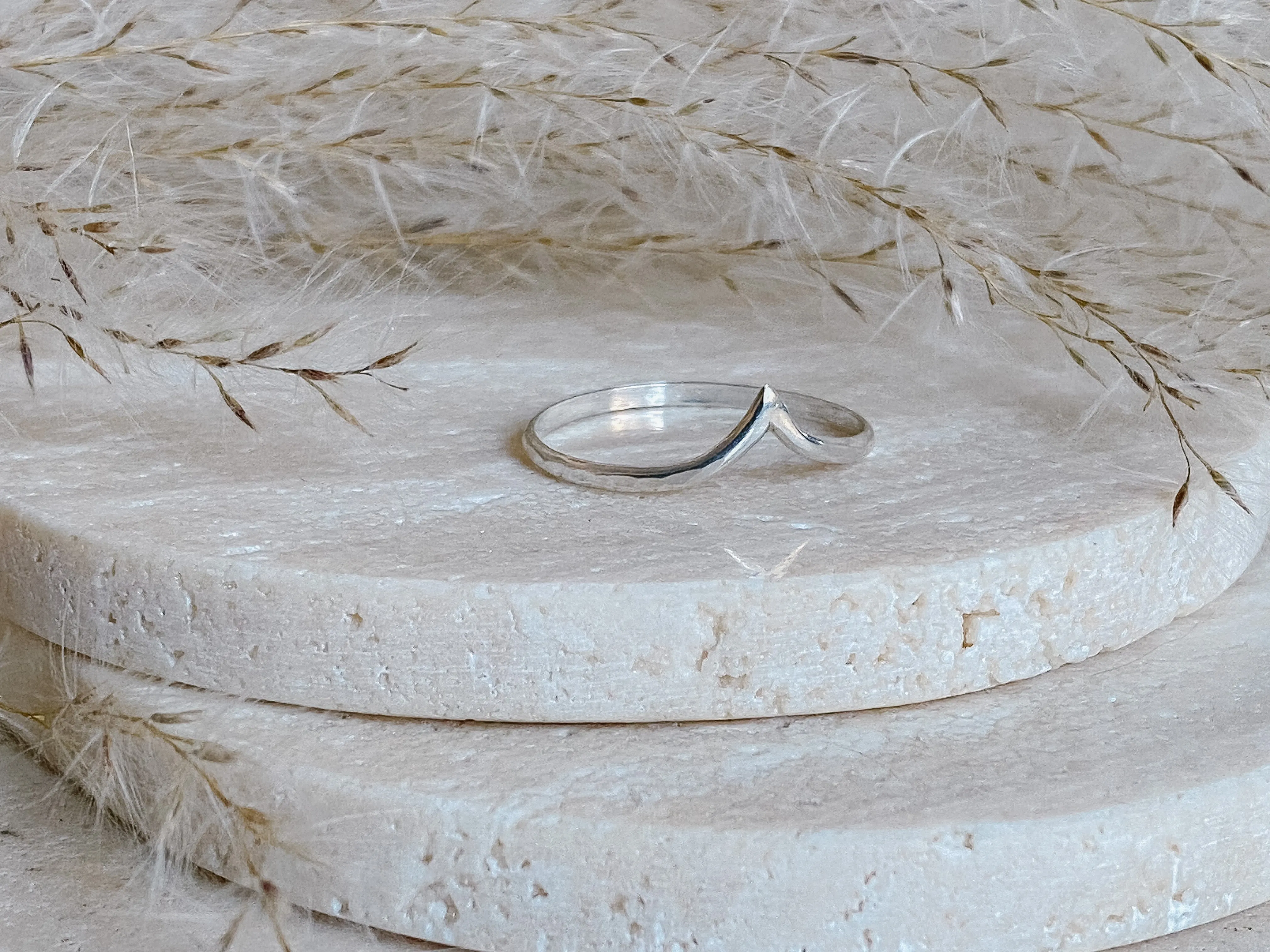 Chevron Crown Ring
