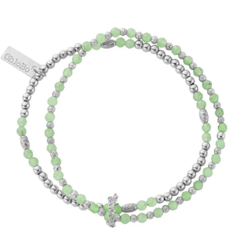 ChloBo Wisteria Aventurine Bracelet Set