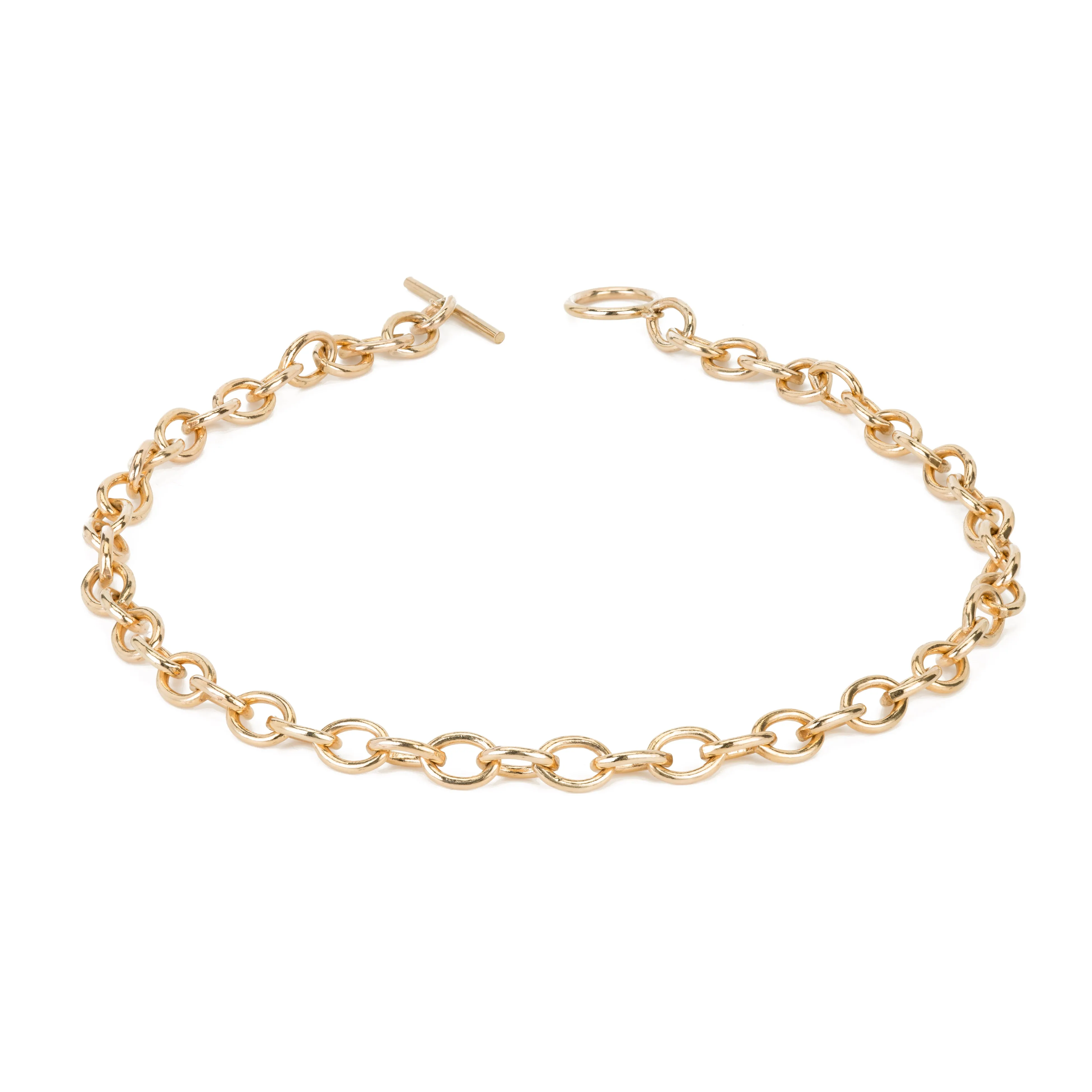 Chunky Chain Choker - 14K Gold Filled