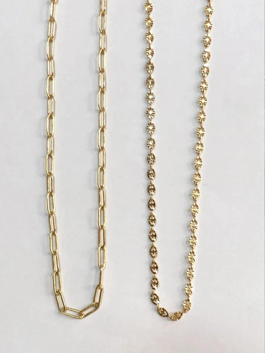 Chunky Gold Necklace For Women Layered Gold Cuban Link Chain Choker Necklace