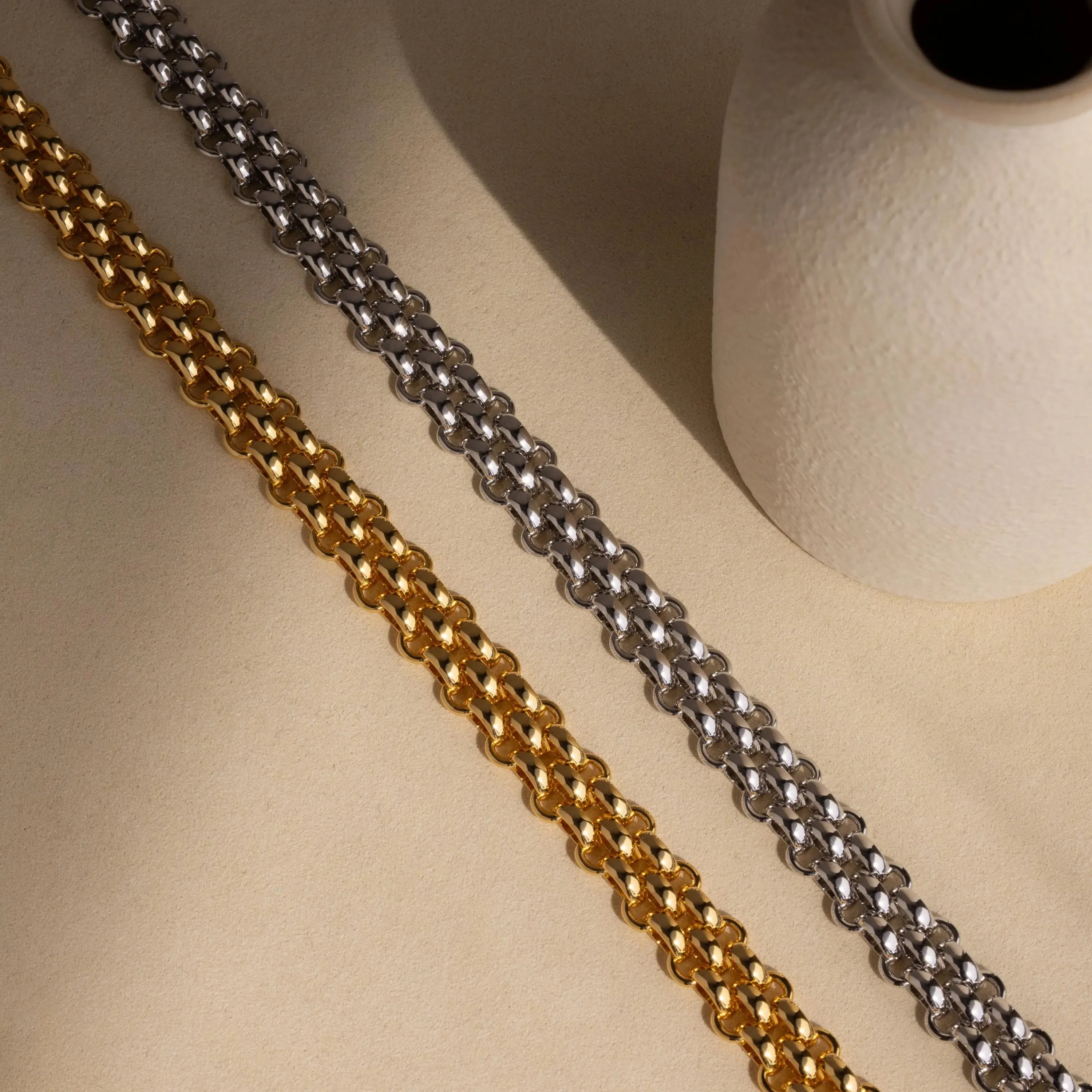 Chunky Link Mesh Necklace