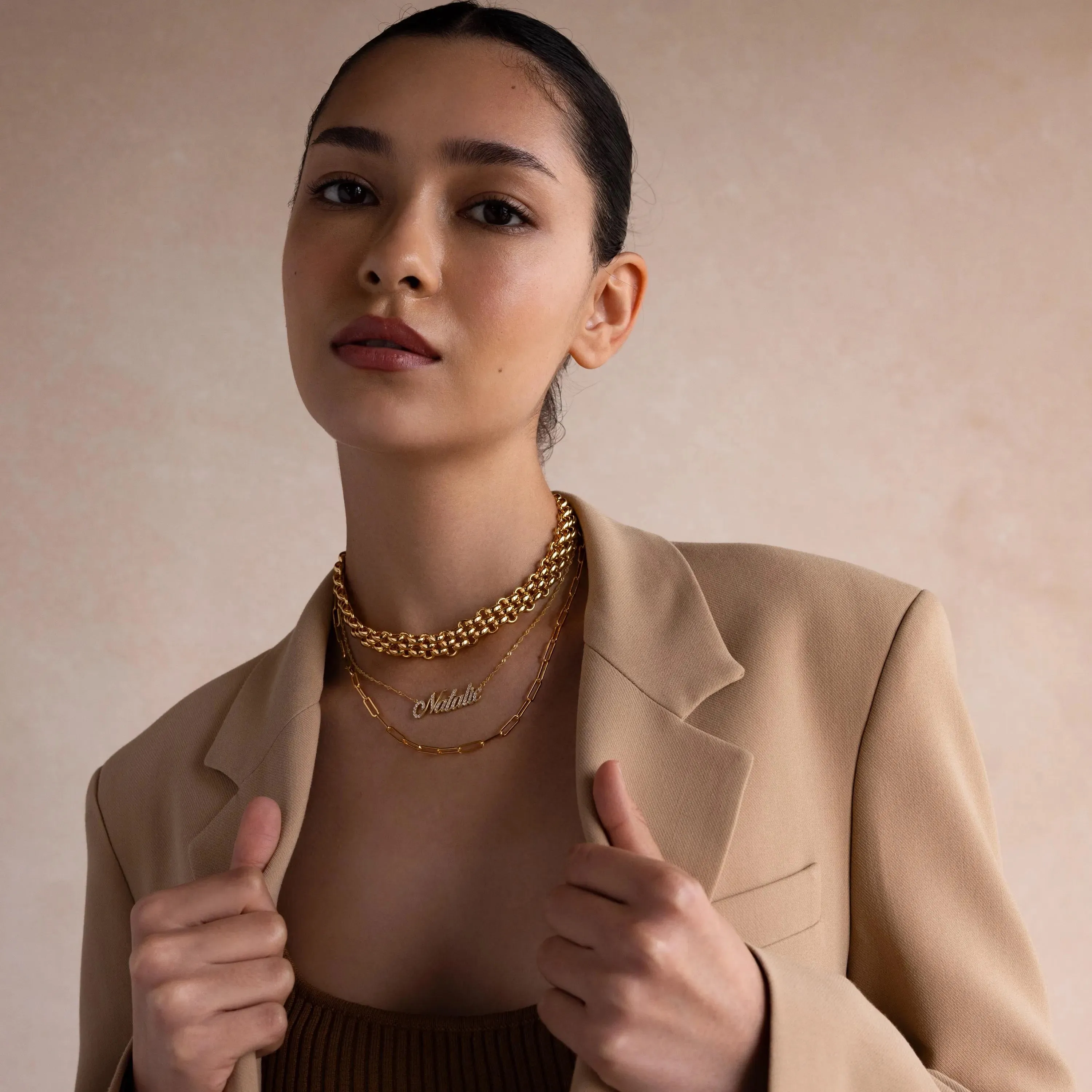 Chunky Link Mesh Necklace