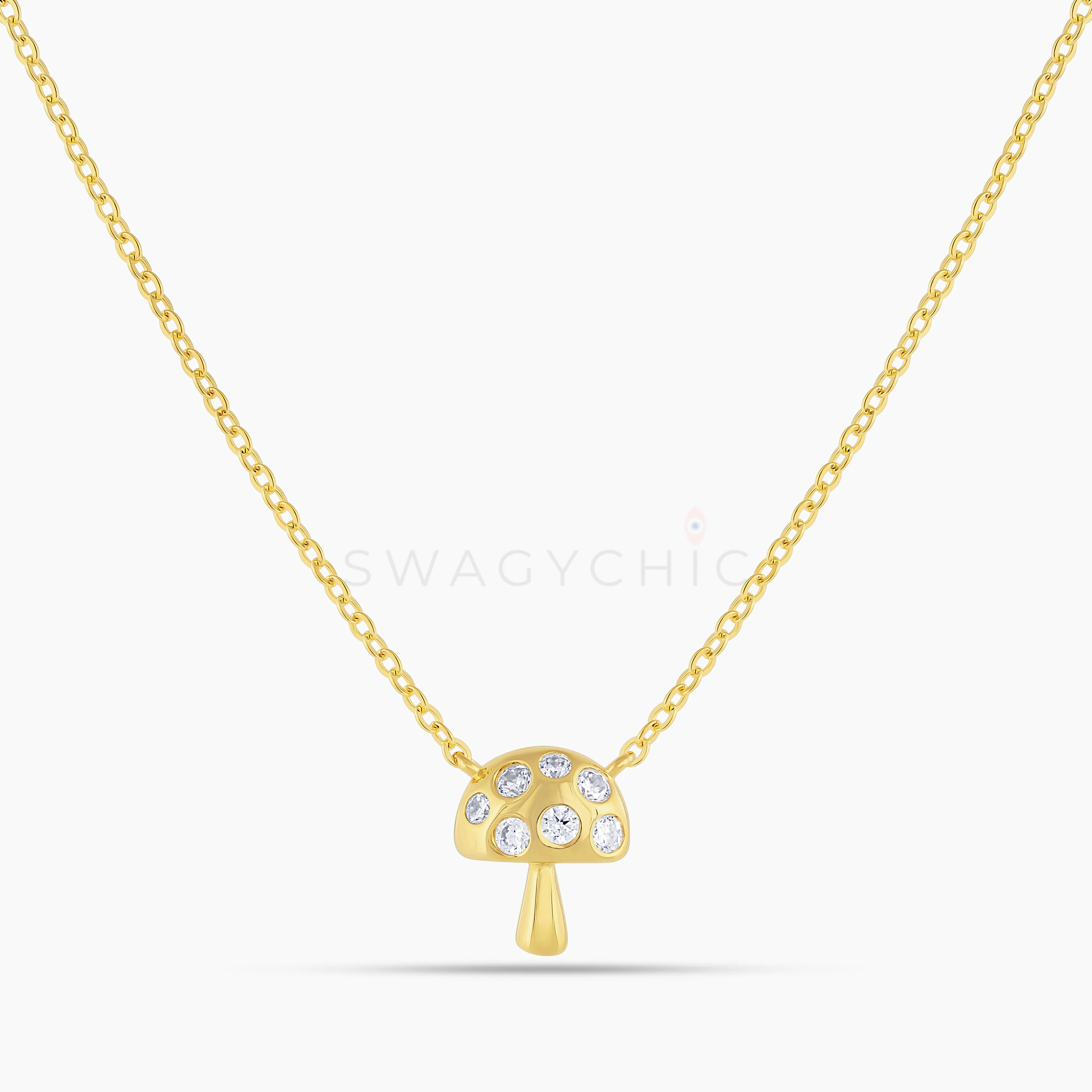 Chunky Mushroom Necklace