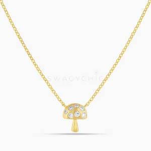 Chunky Mushroom Necklace