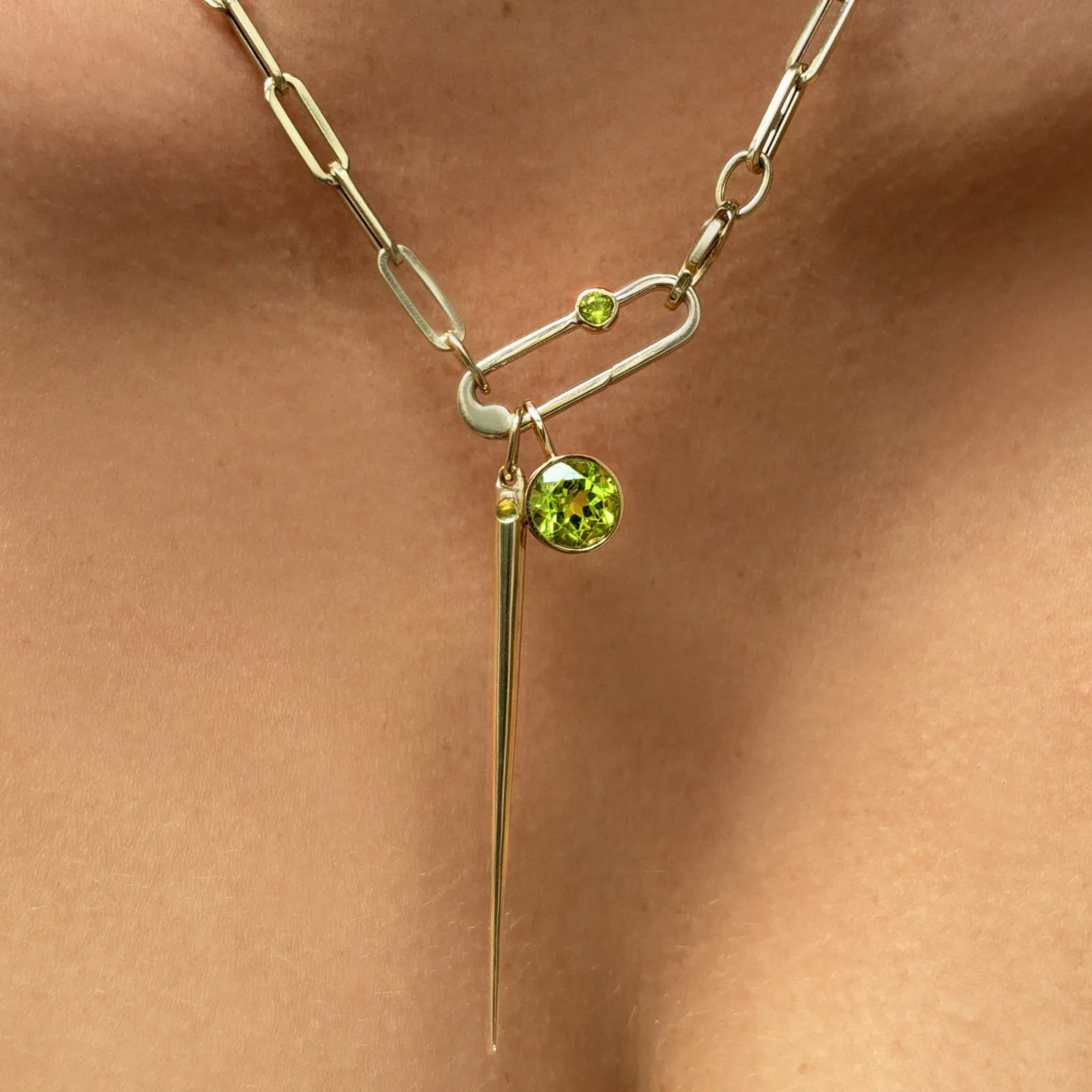 Chunky Paperclip Chain Necklace