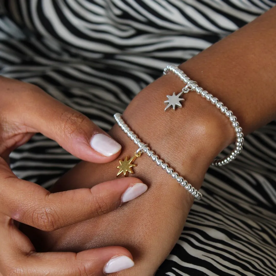 Cosmic Starburst Beads Bracelet