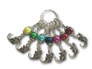 Crocodile M2 - #040 - Set of 7 Stitch Markers