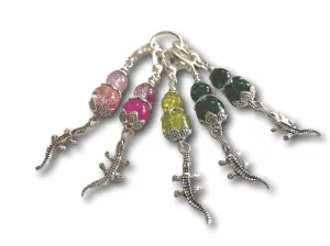 Crocodile M4 - #069 - Set of 5 Stitch Markers