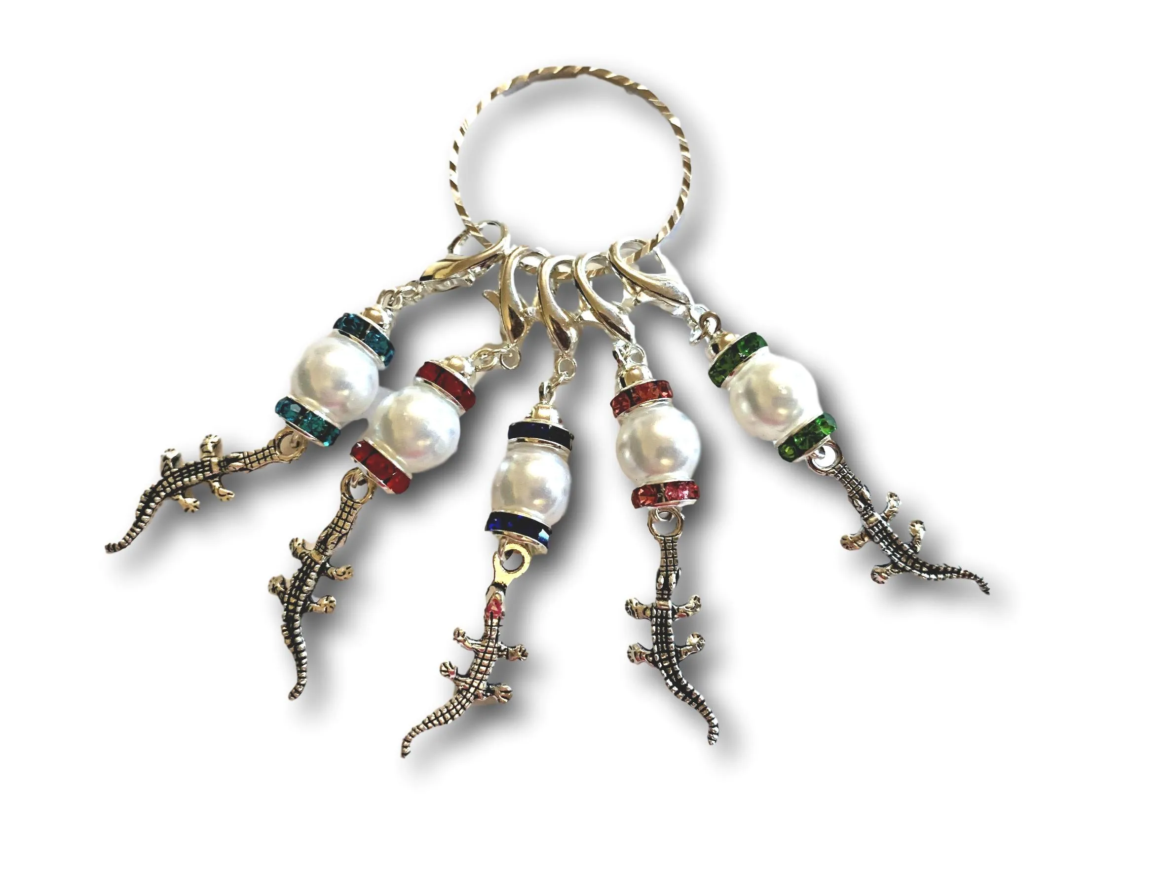 Crocodile M5 - #085 - Set of 5 Stitch Markers