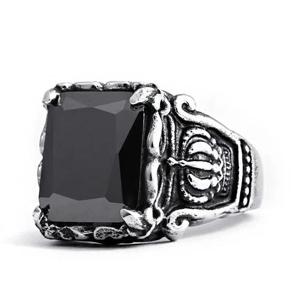 Crown & Gem Ring