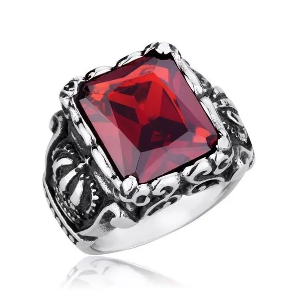 Crown & Gem Ring