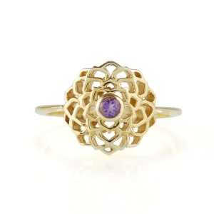 Crown Chakra Ring - Gold