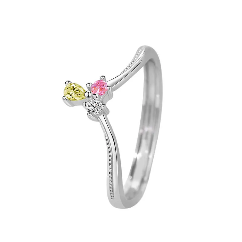 Crown of Love CZ Couple Rings