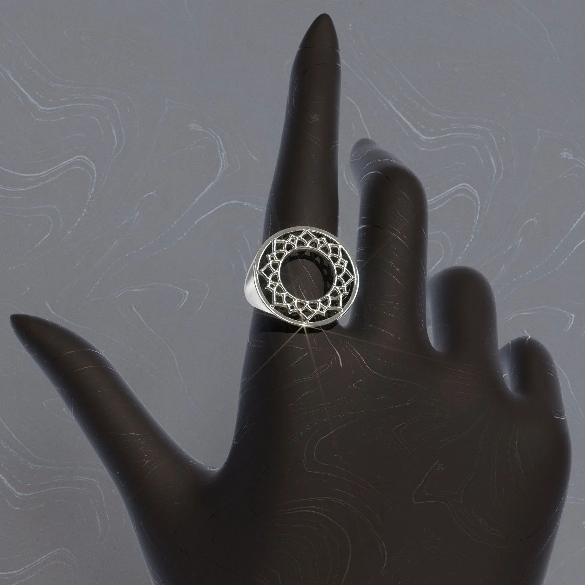 Crown Sahasrara Chakra Ring