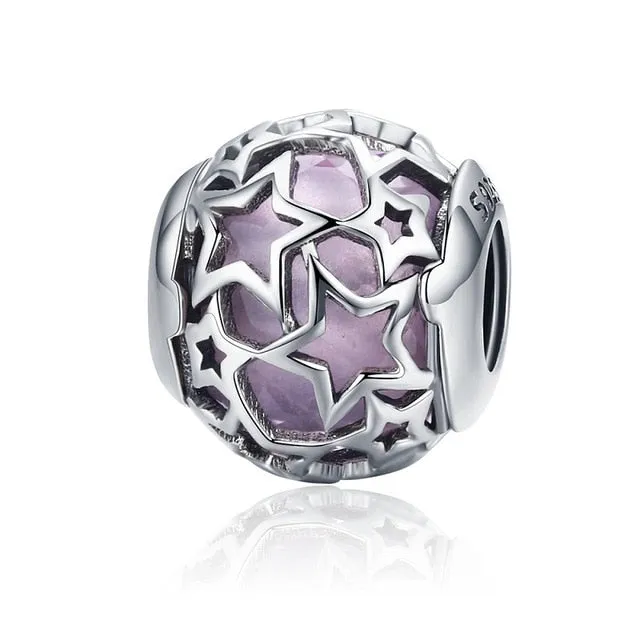 Crystal & Clear CZ Charm