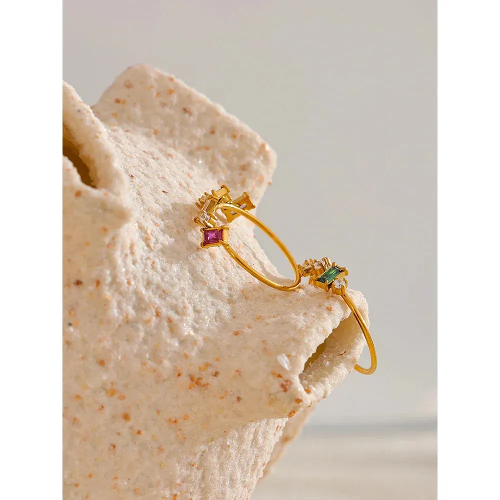 Crystal Flame Ring