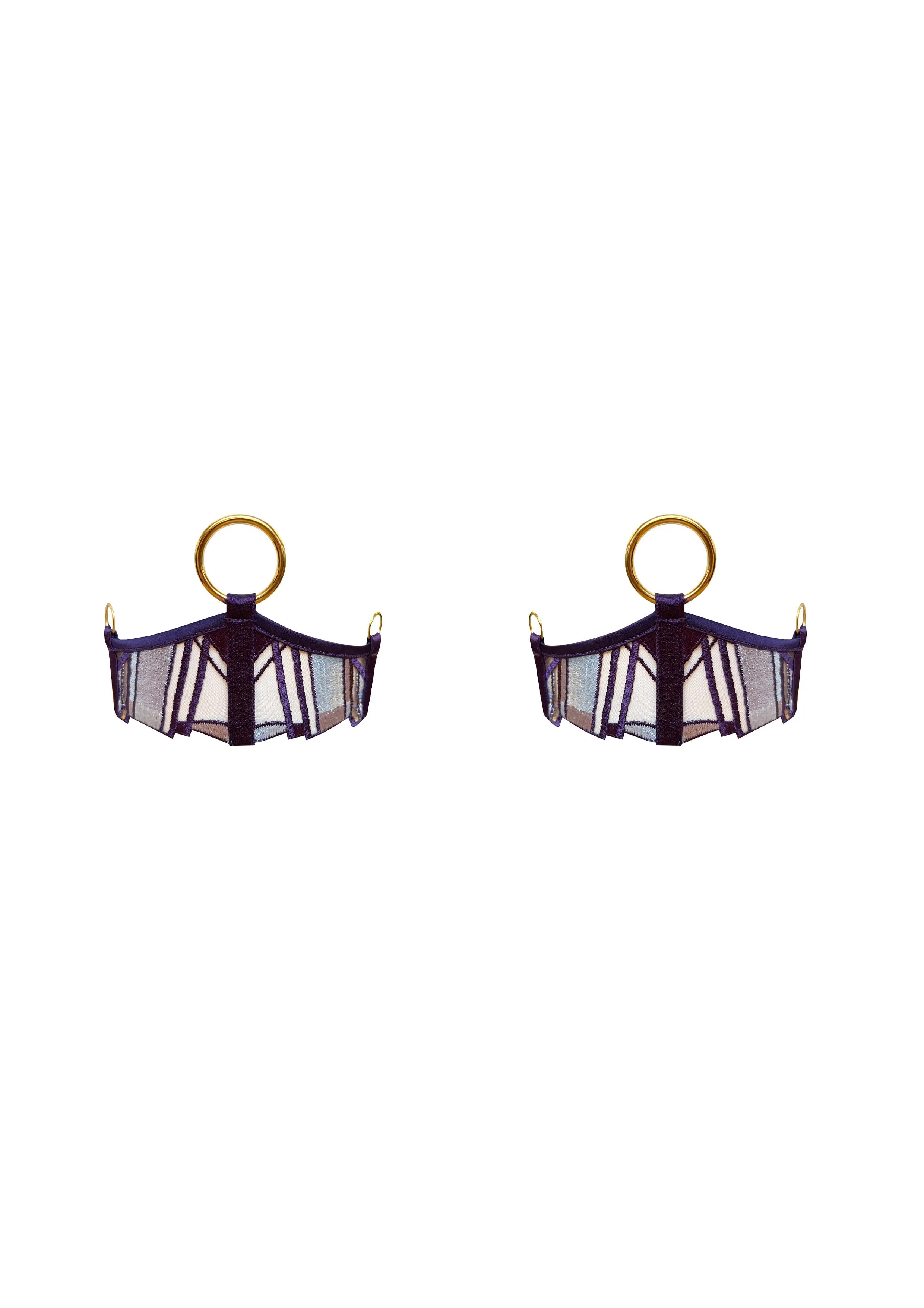 Cubism Garters (Pair)
