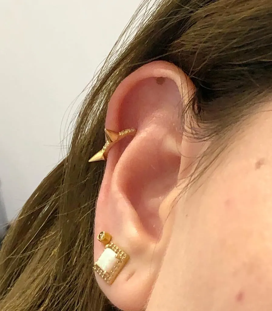 Cuff Spike Earring - 55680