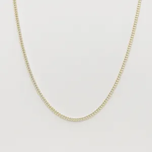 Curb Chain Necklace, 3.80mm