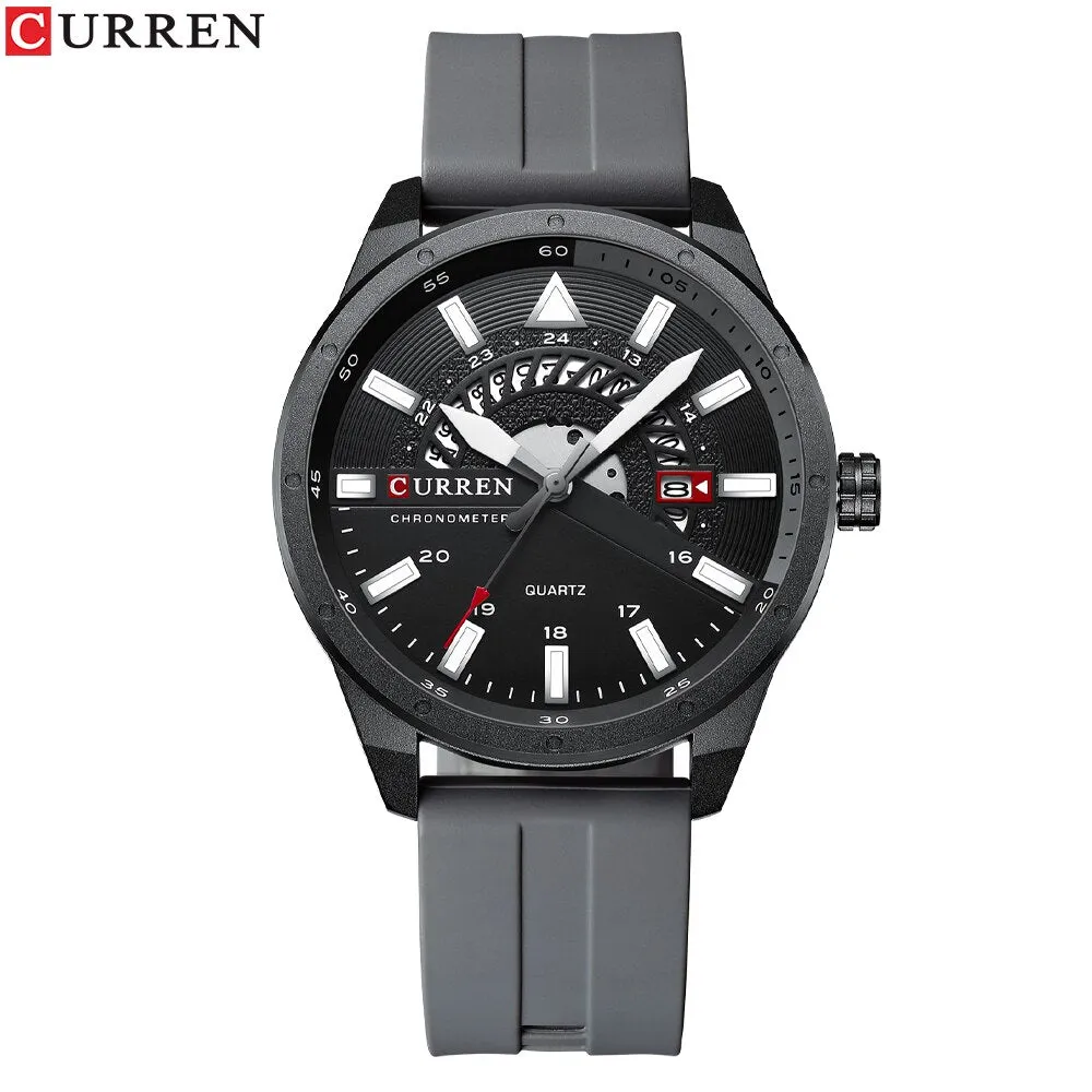 CURREN 2022 New Watch Men Luxury Fashion Sport Quartz Man Wrist Watch Analog Military Mens Waterproof Watches Calendar Clock