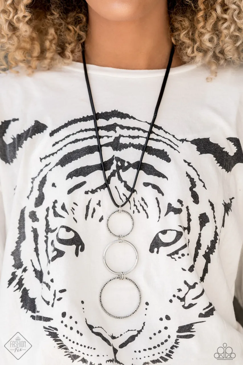 Curvy Couture Silver Paparazzi Necklace