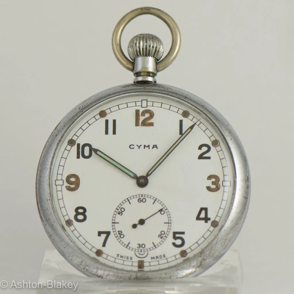 CYMA World War II military Pocket Watch