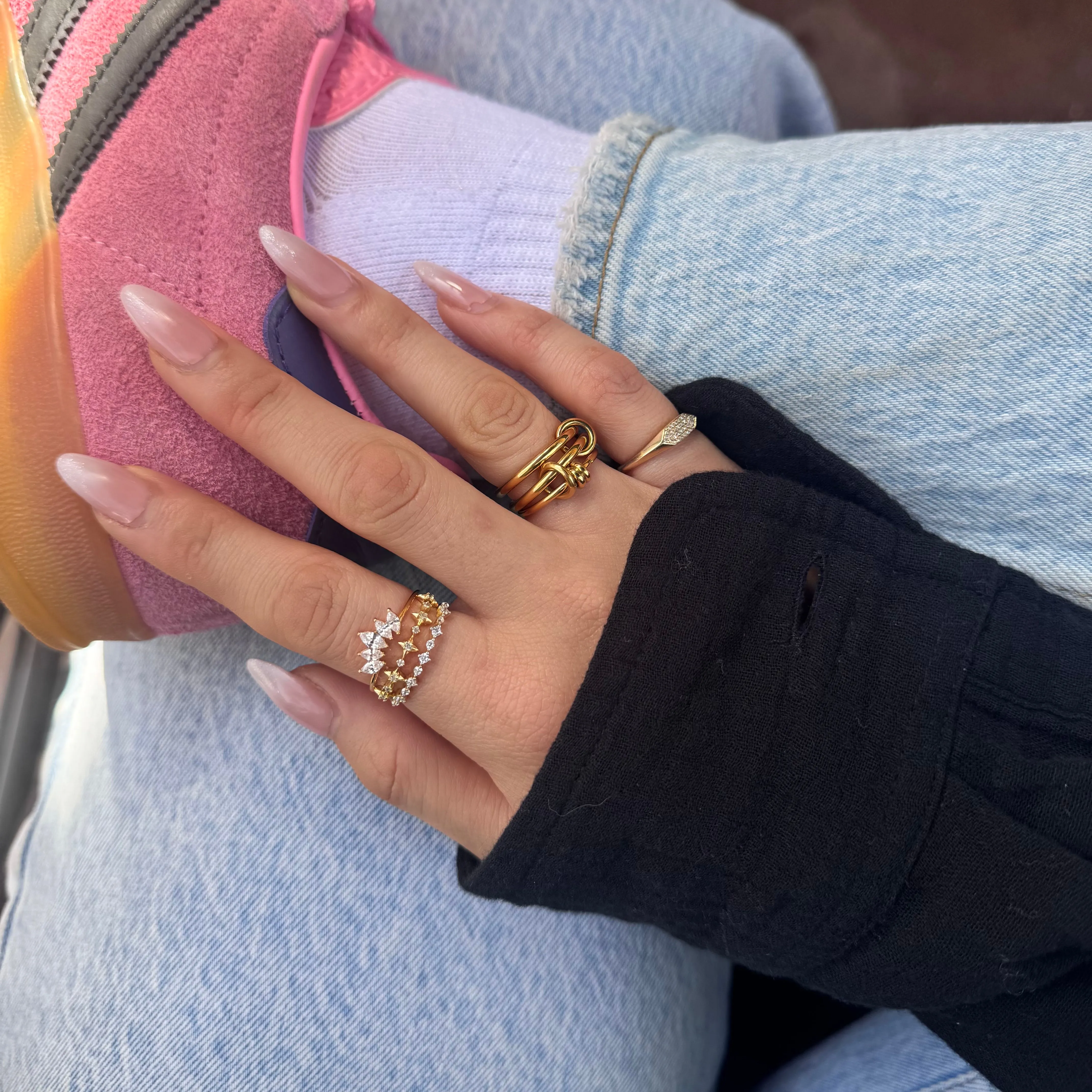 Cz Crown Ring