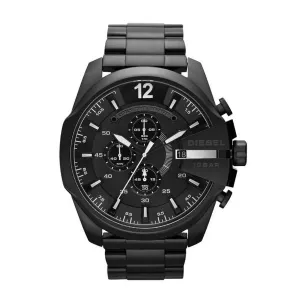 Diesel Black Stainless Steel Black Dial Quartz Watch for Gents - DZ4283