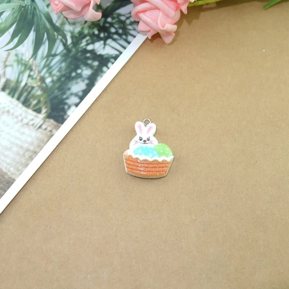 Easter Bunny Chicken Charms