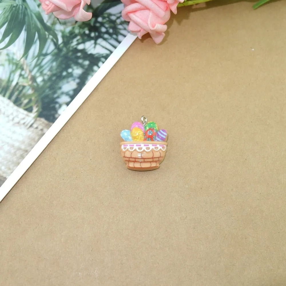 Easter Bunny Chicken Charms