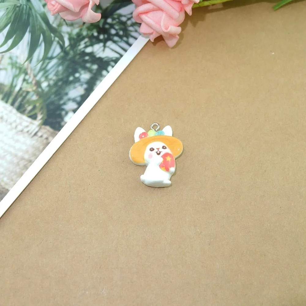 Easter Bunny Chicken Charms
