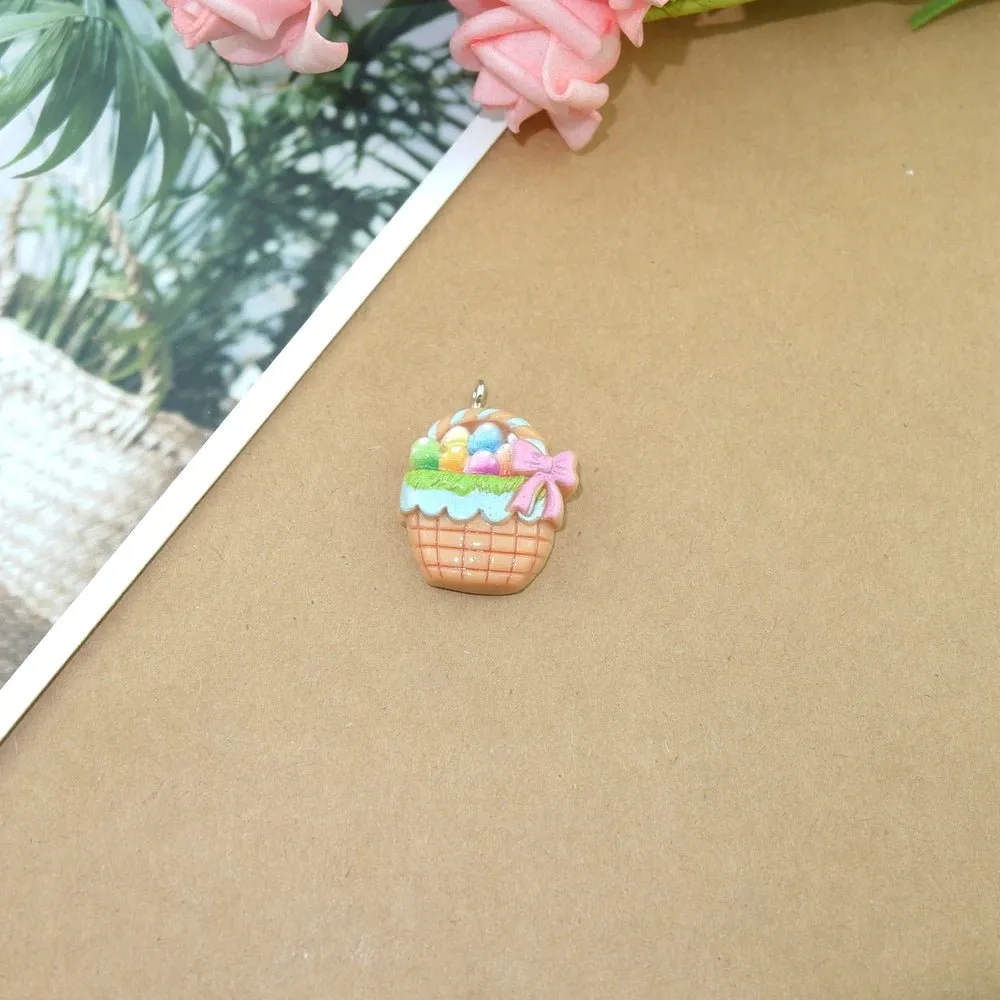 Easter Bunny Chicken Charms