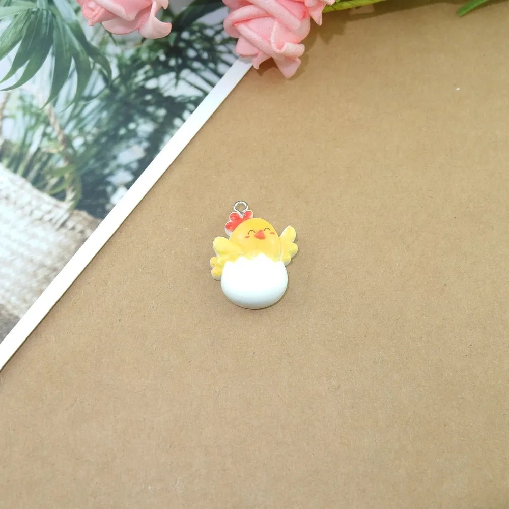 Easter Bunny Chicken Charms