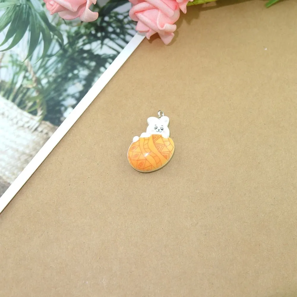 Easter Bunny Chicken Charms