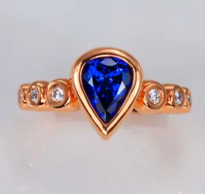 Eleanor Rose Tanzanite Ring