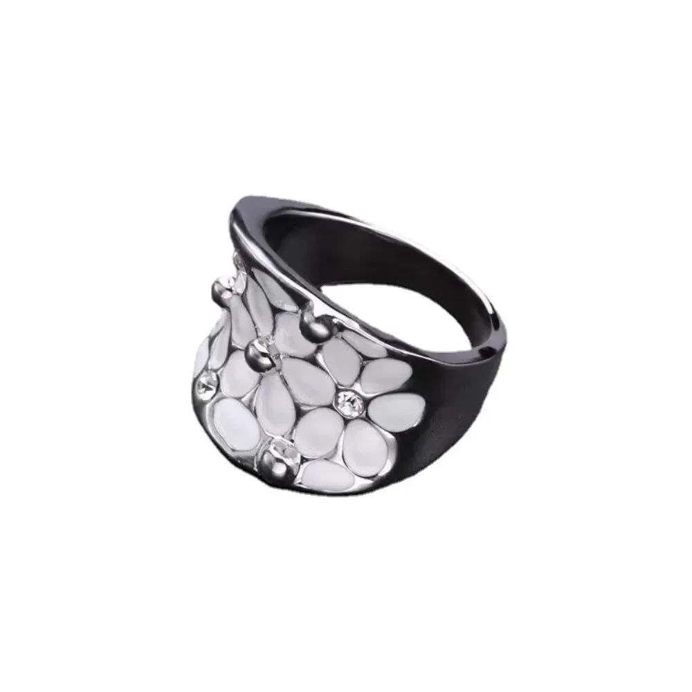 Elegant Lily Zircon Ring Best-Selling Jewelry Wholesale