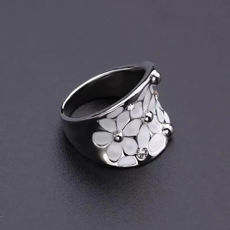 Elegant Lily Zircon Ring Best-Selling Jewelry Wholesale