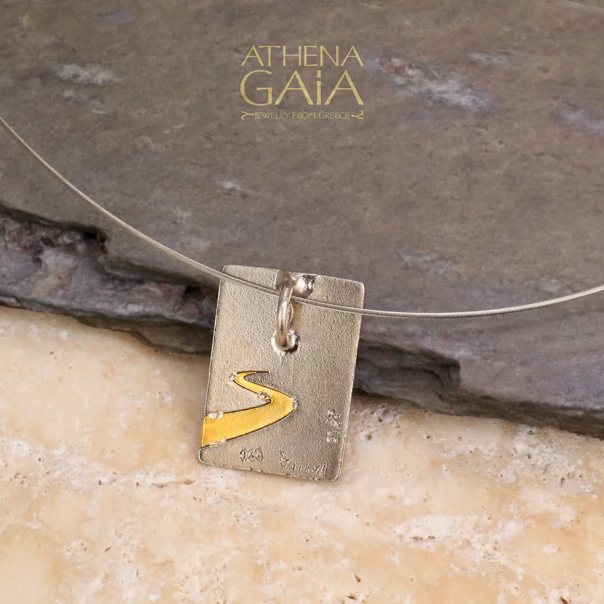Embrace the Journey Silver Necklace (In-Stock)
