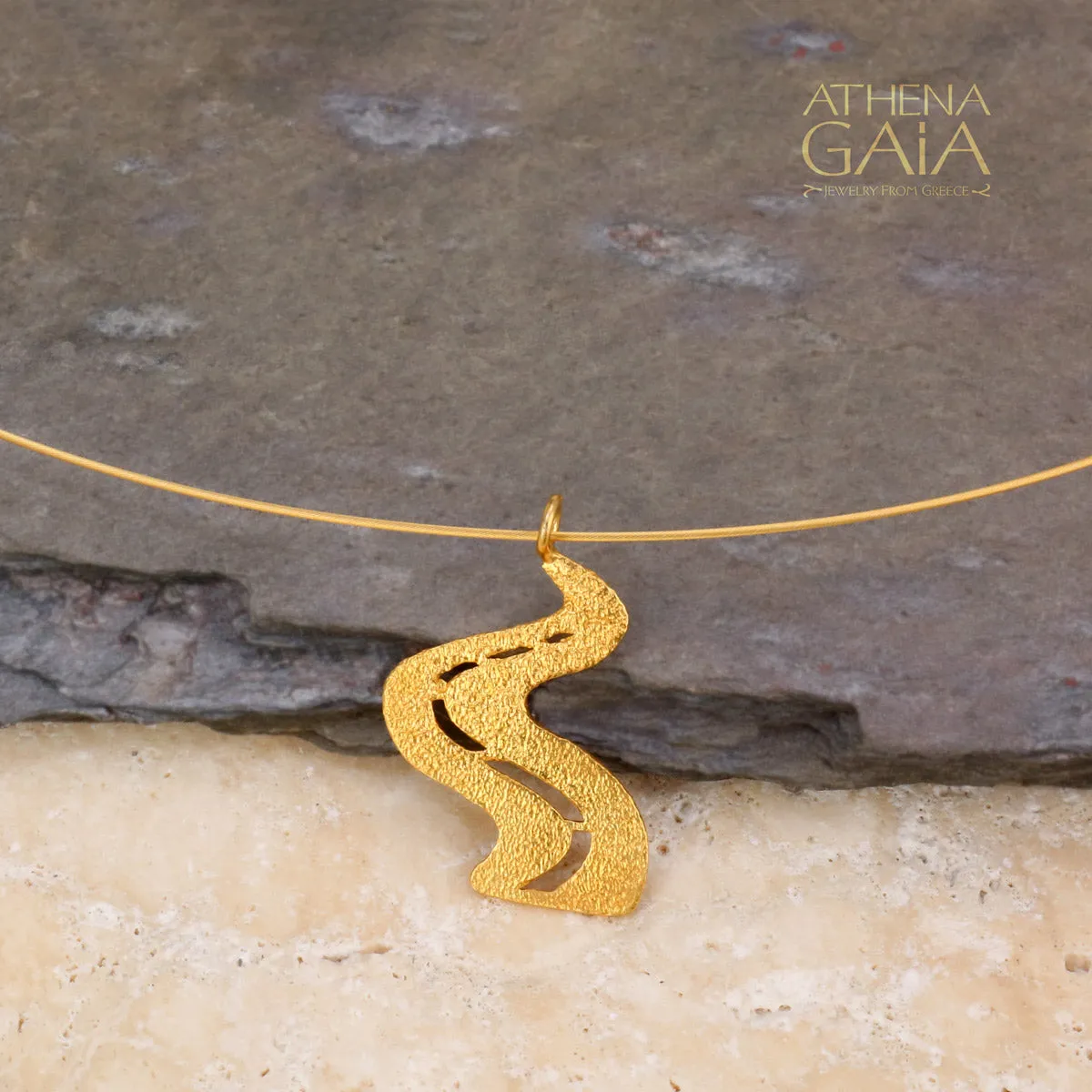 Embrace the Journey Silver Necklace (In-Stock)