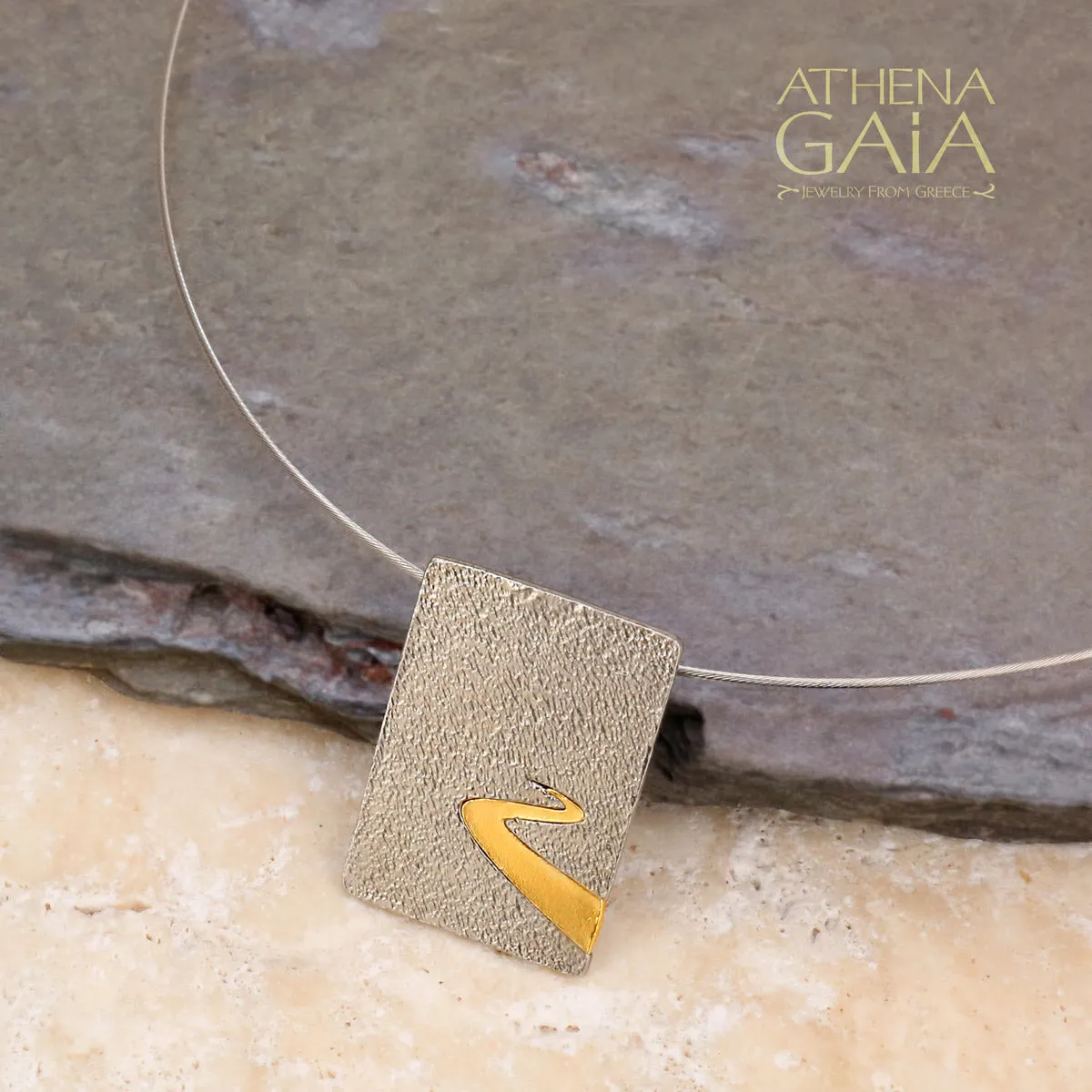 Embrace the Journey Silver Necklace (In-Stock)