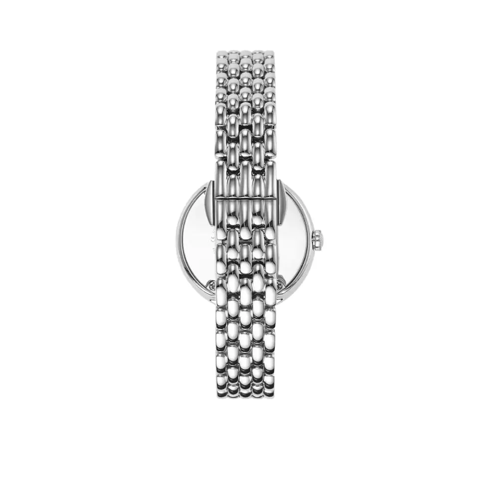 Emporio Armani Women's  Rosa Analog White Dial Watch