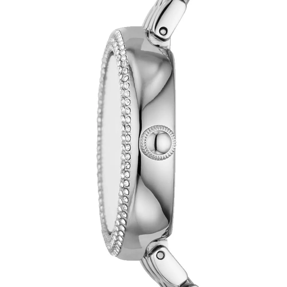 Emporio Armani Women's  Rosa Analog White Dial Watch