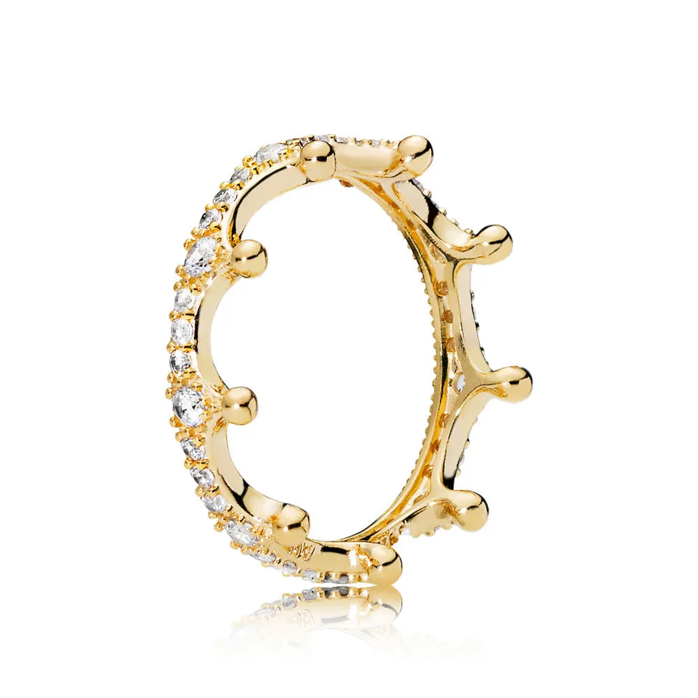 Enchanted Crown Gold Ring