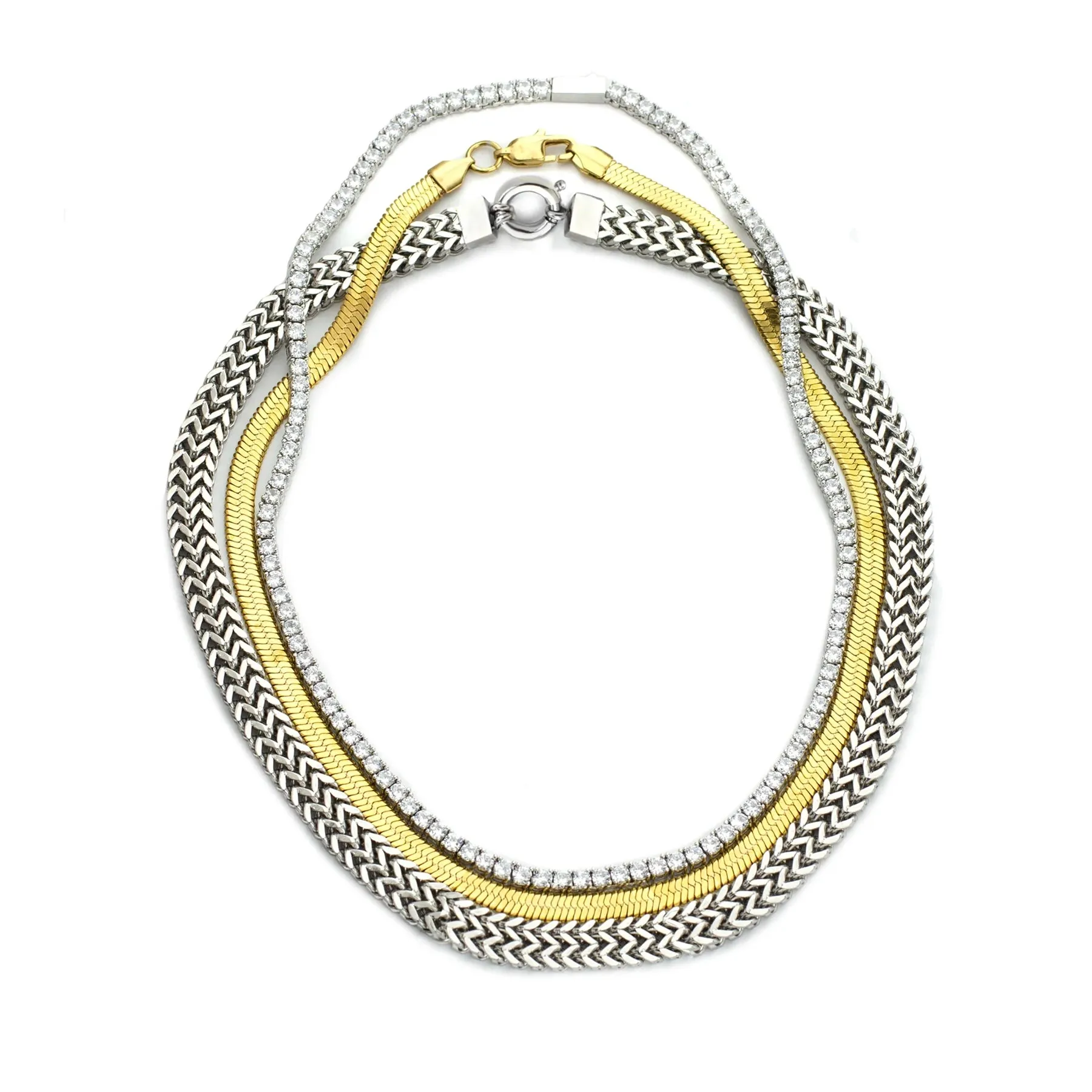EXCITING LAYERED NECKLACE SET