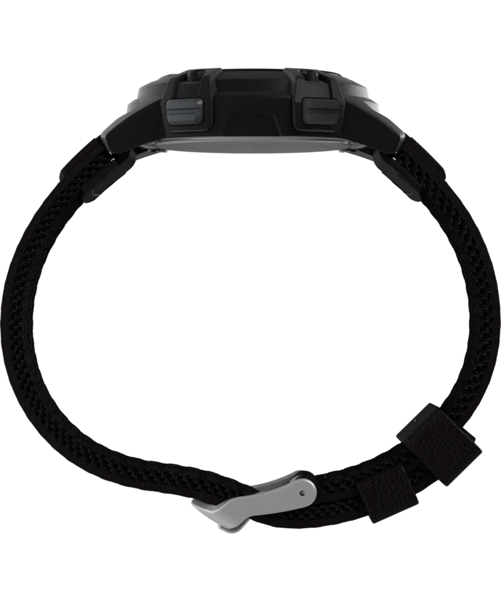 Expedition CAT5 41mm Leather and Fabric Strap Watch