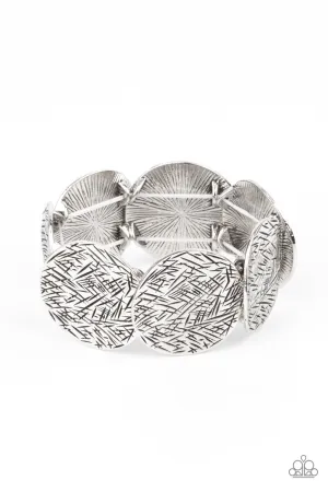 Extra Etched - Silver Bracelet