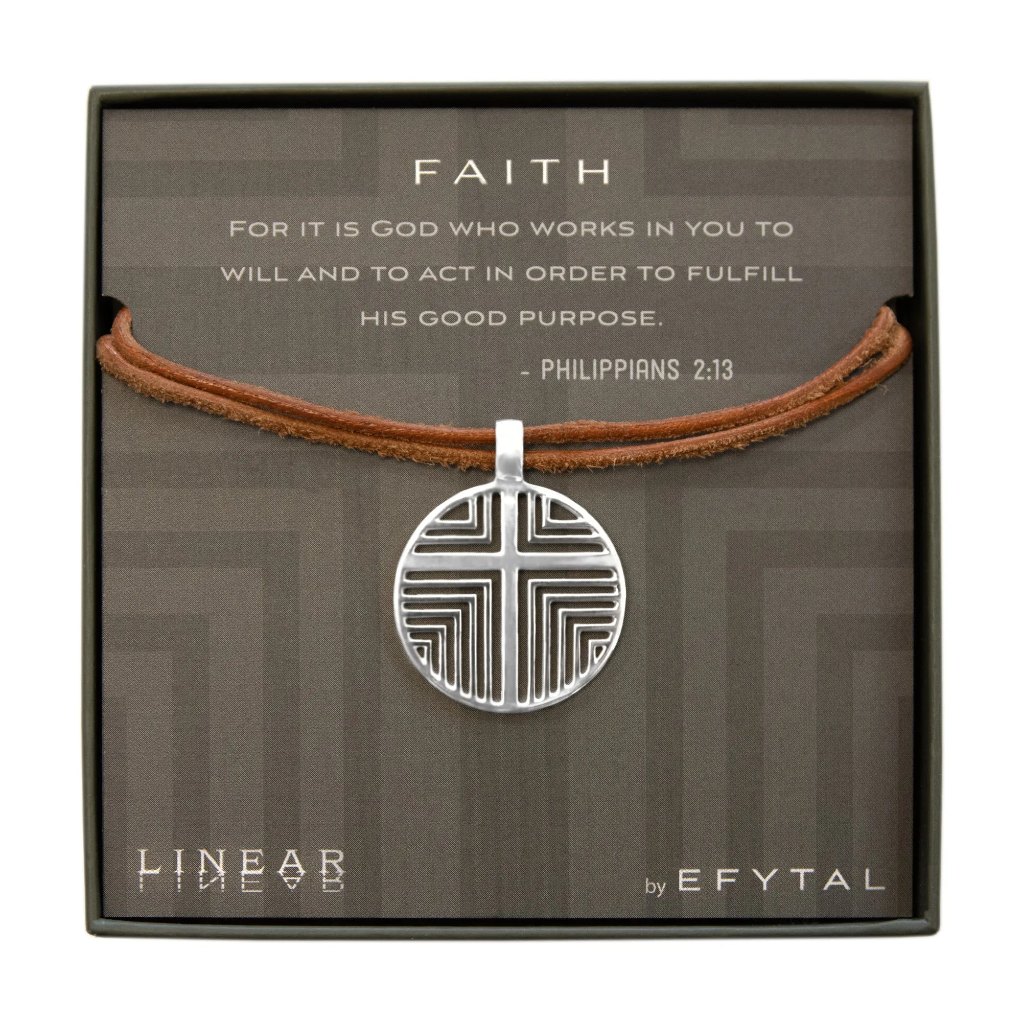 faith 25mm necklace • philippians 2:13